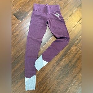 Women’s Victoria’s Secrets Athletic Leggings with Contrast Cuffs Sz S/P X-Long